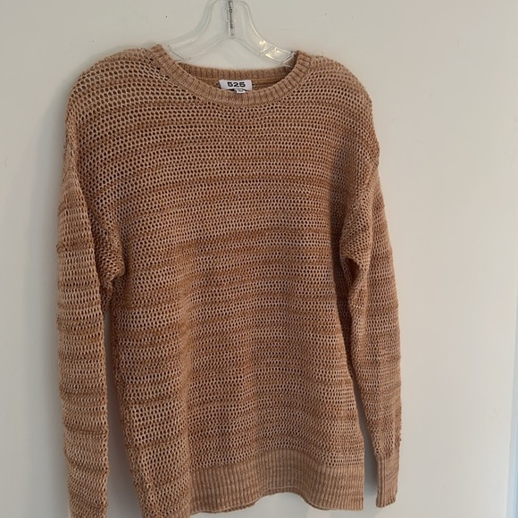 525 America brown stitched sweat sweater size small - Picture 3 of 7